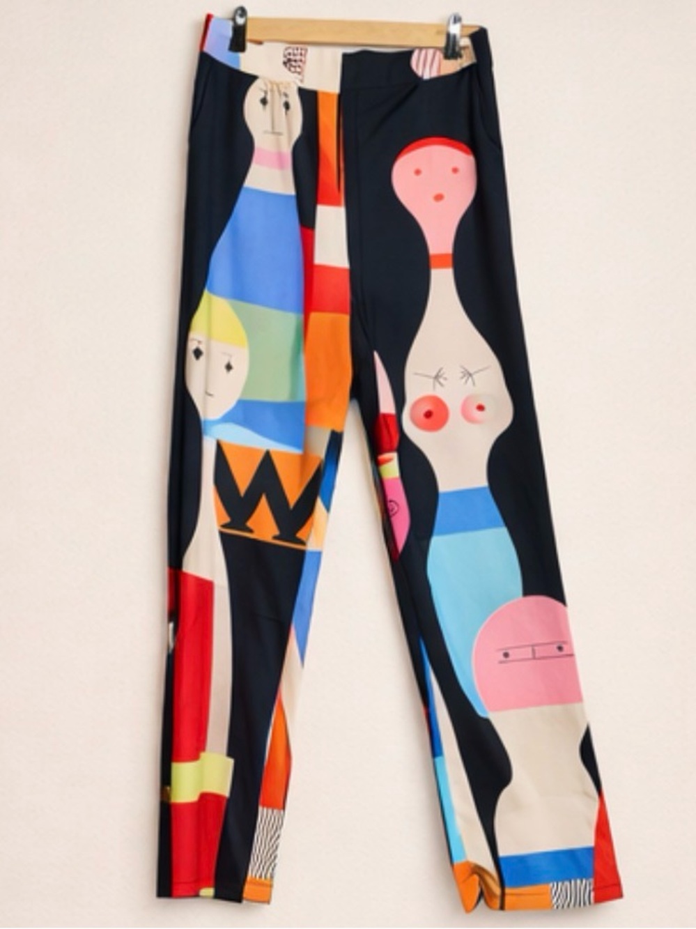 Colorful Abstract Graphic Two-Piece Set - Picture 3 of 3